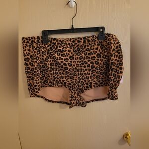 Wild Fable Mid Rise Full Coverage Cheetah Print Swim Bottoms 3X NWT